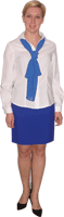 Женская шелковая или х/б блуза