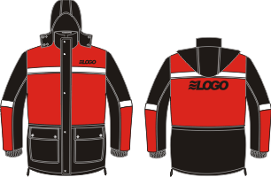 Утепленная куртка на двойном слое синтепона - Артикул: NORD LINE 1-13